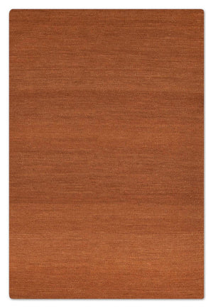 Dywan Kelim - modny - 185 x 125 cm - brązowy