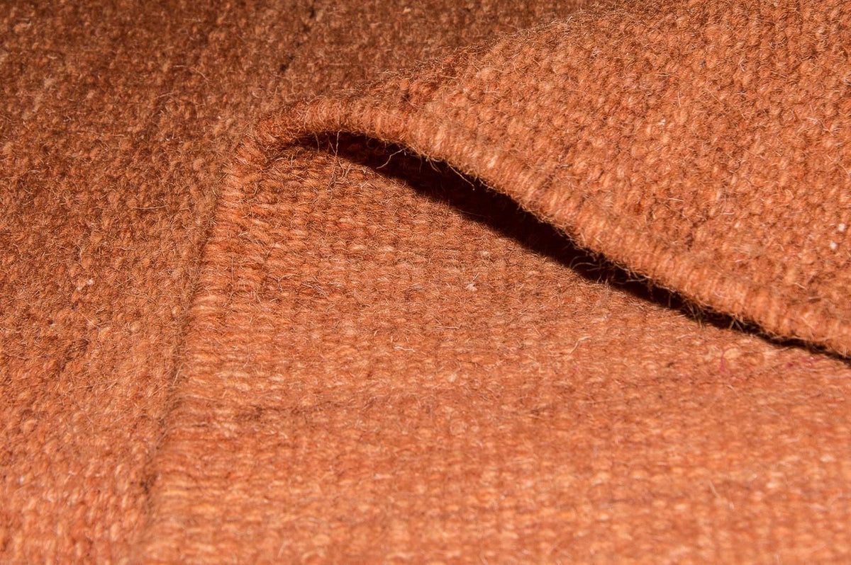 Dywan Kelim - modny - 185 x 125 cm - brązowy