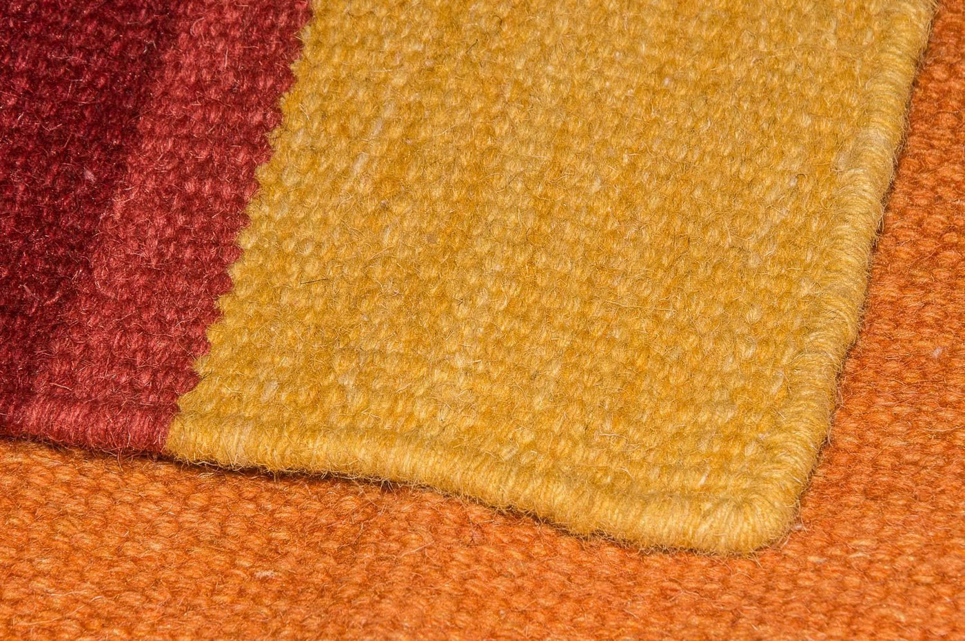 Nowoczesny kilim Dywan 205x145cm - Dywan wełniany