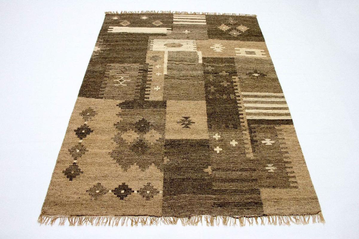 Dywan Kelim - modny - 200 x 140 cm - wielokolorowy