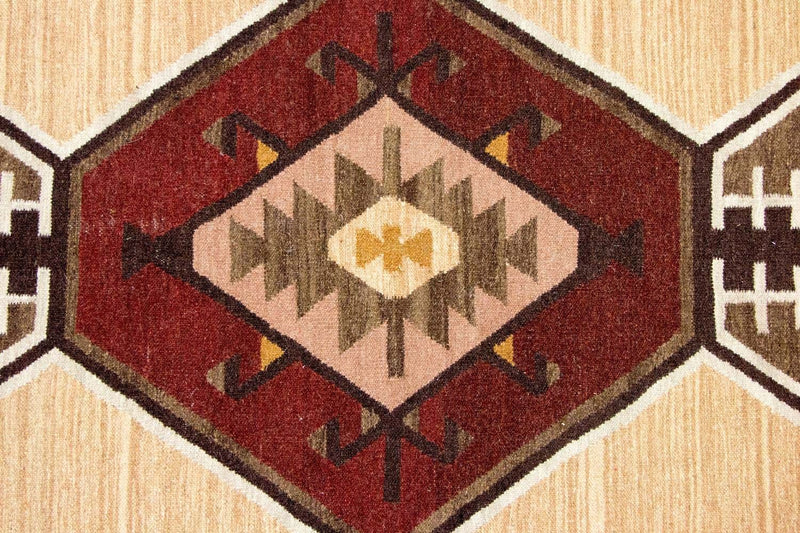 Dywan Kelim - modny - 187 x 126 cm - żółty