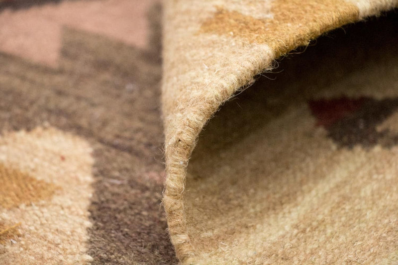 Dywan Kelim - modny - 187 x 126 cm - żółty