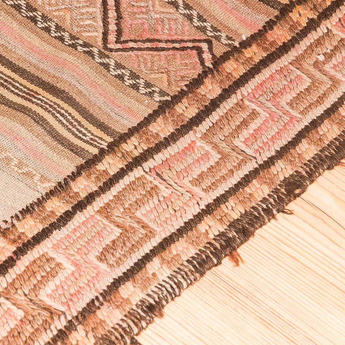 Dywan Kelim - Orientalny - 263 x 150 cm - wielokolorowy