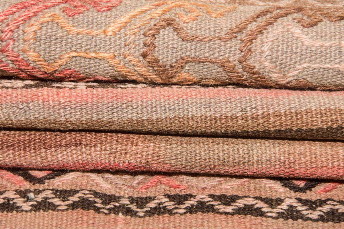 Dywan Kelim - Orientalny - 263 x 150 cm - wielokolorowy