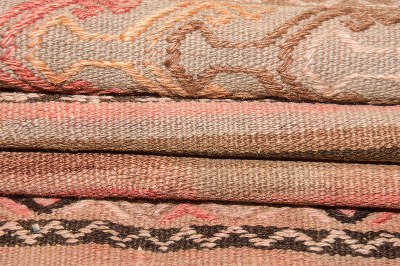 Dywan Kelim - Orientalny - 263 x 150 cm - wielokolorowy