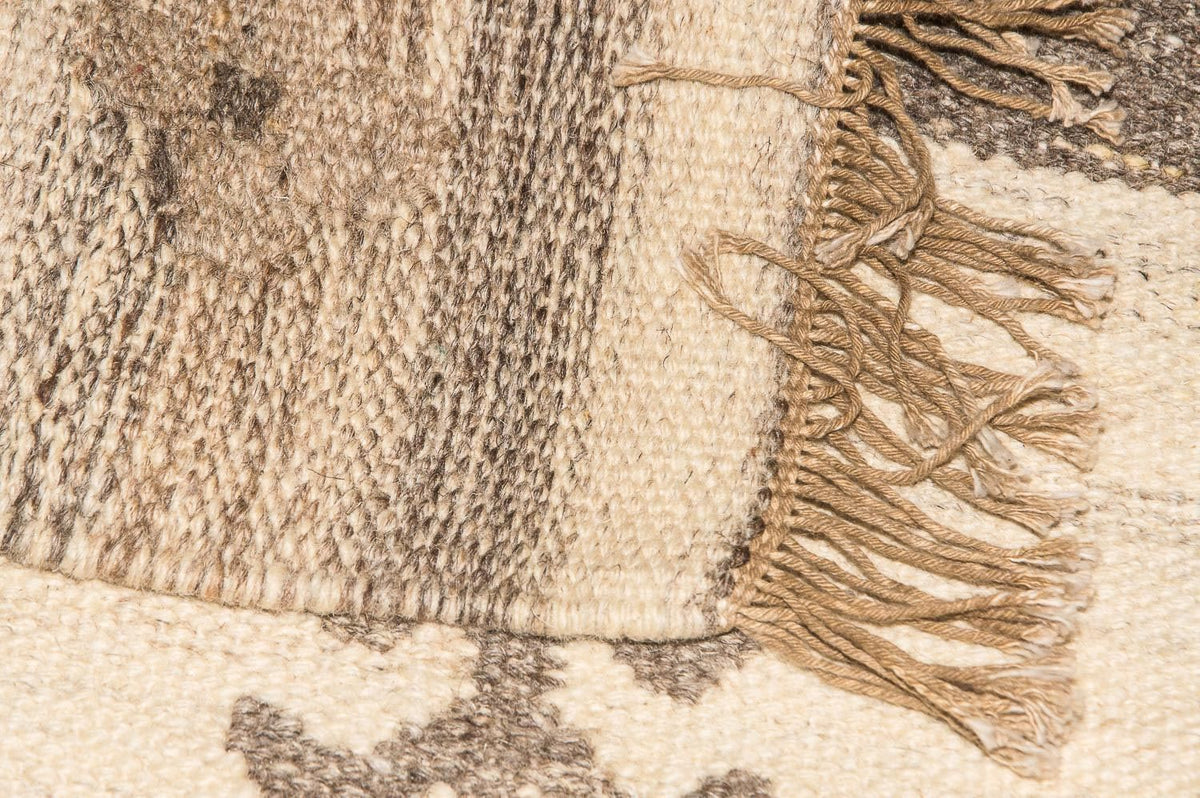 Dywan Kelim - modny - 200 x 140 cm - natura