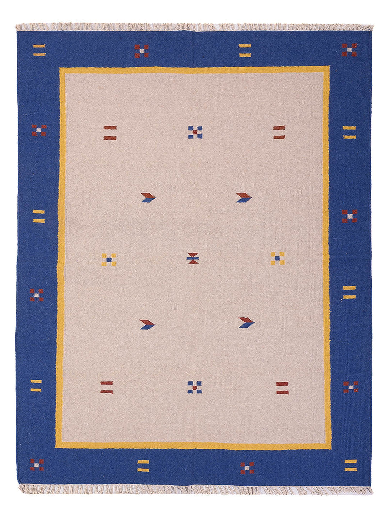 Nowoczesny kilim Dywan - Dywan wełniany