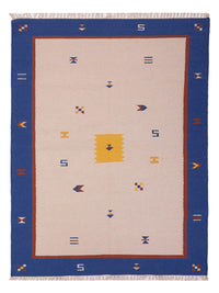 Nowoczesny kilim Dywan - Dywan wełniany – product image