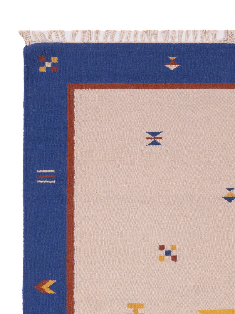 Nowoczesny kilim Dywan - Dywan wełniany