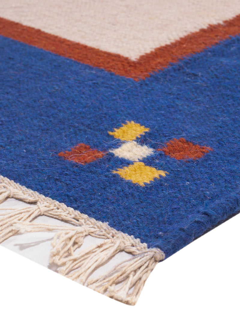 Nowoczesny kilim Dywan - Dywan wełniany