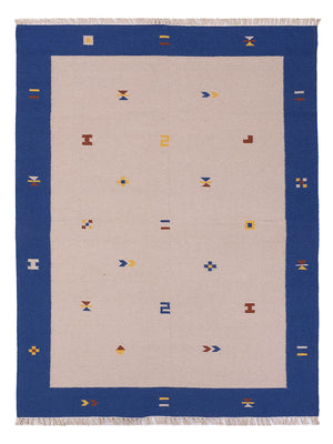 Kelim Teppich - Trendy - 240 x 170 cm - beige