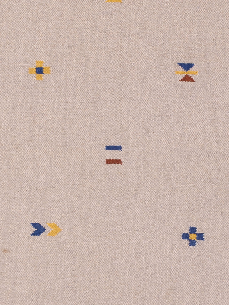 Dywan Kelim - modny - 240 x 170 cm - karmelowy