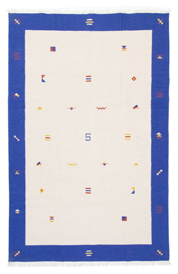 Dywan Kelim - modny - 300 x 200 cm - beżowy