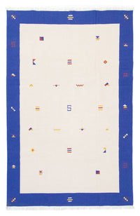 Nowoczesny kilim Dywan 300x200cm - Dywan wełniany – product image