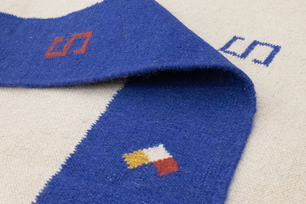 Dywan Kelim - modny - 300 x 200 cm - beżowy