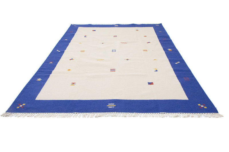 Dywan Kelim - modny - 300 x 200 cm - beżowy