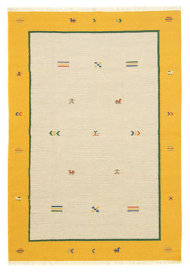 Dywan Kelim - modny - 300 x 200 cm - beżowy