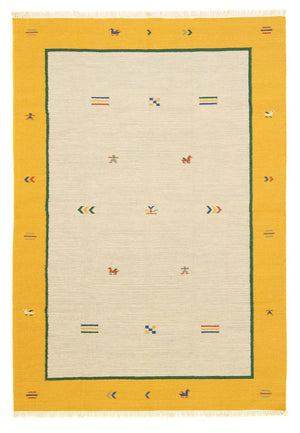 Dywan Kelim - modny - 300 x 200 cm - beżowy