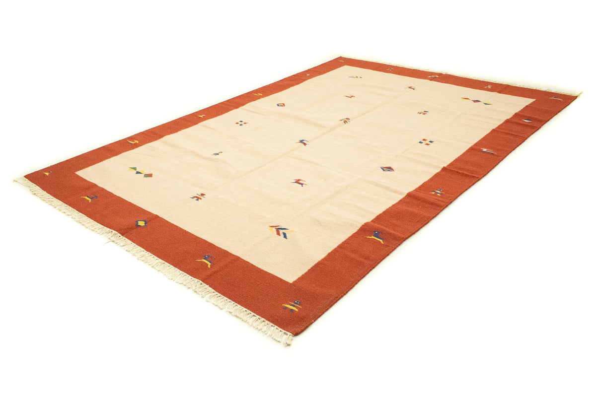 Dywan Kelim - modny - 300 x 200 cm - beżowy