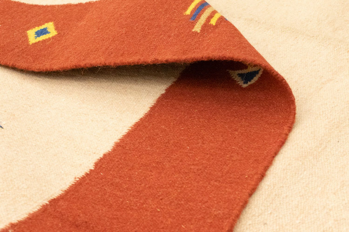 Dywan Kelim - modny - 300 x 200 cm - beżowy