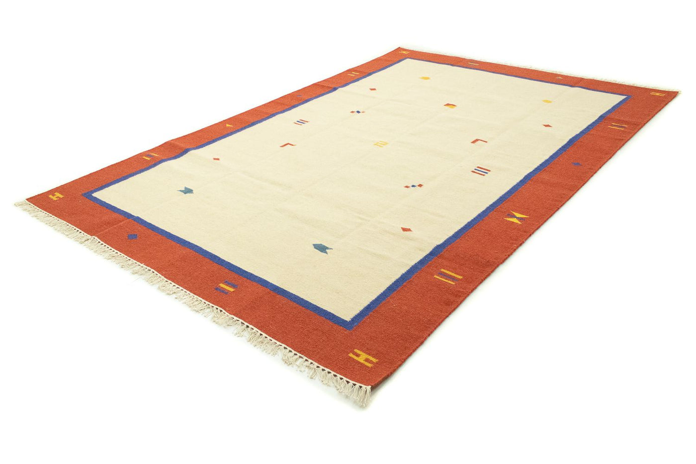 Nowoczesny kilim Dywan 300x200cm - Dywan wełniany