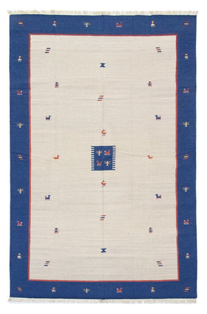 Dywan Kelim - modny - 300 x 200 cm - beżowy