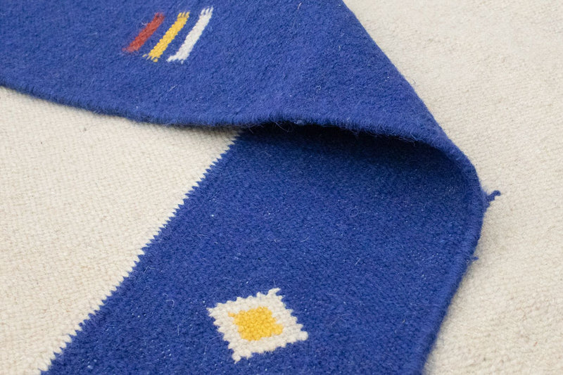 Dywan Kelim - modny - 300 x 200 cm - beżowy