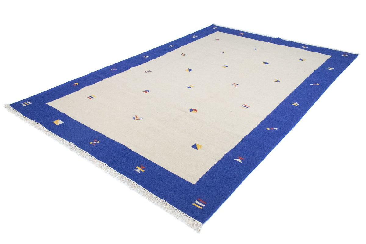 Dywan Kelim - modny - 300 x 200 cm - beżowy