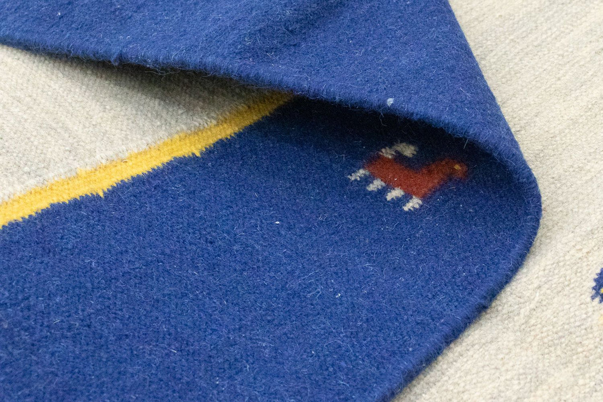 Dywan Kelim - modny - 300 x 200 cm - beżowy