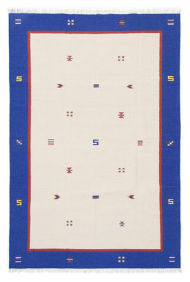 Dywan Kelim - modny - 300 x 200 cm - beżowy