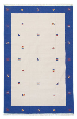 Dywan Kelim - modny - 300 x 200 cm - beżowy