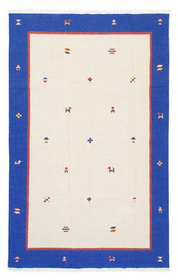 Dywan Kelim - modny - 300 x 200 cm - beżowy