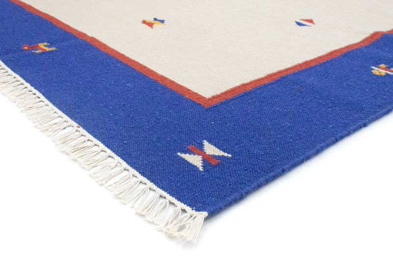 Dywan Kelim - modny - 300 x 200 cm - beżowy