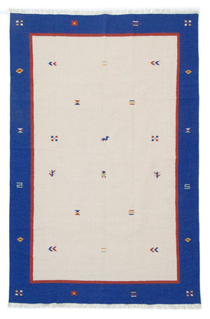 Dywan Kelim - modny - 300 x 200 cm - beżowy