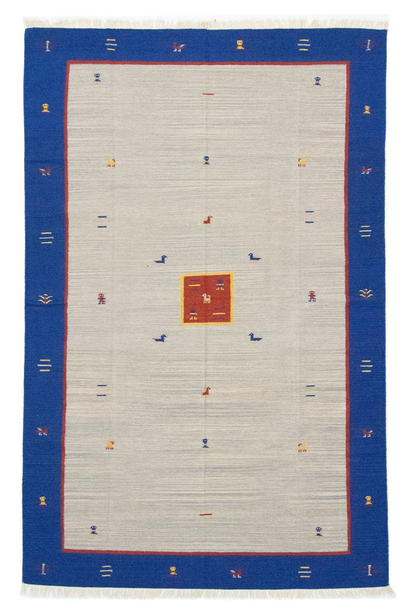 Dywan Kelim - modny - 300 x 200 cm - beżowy