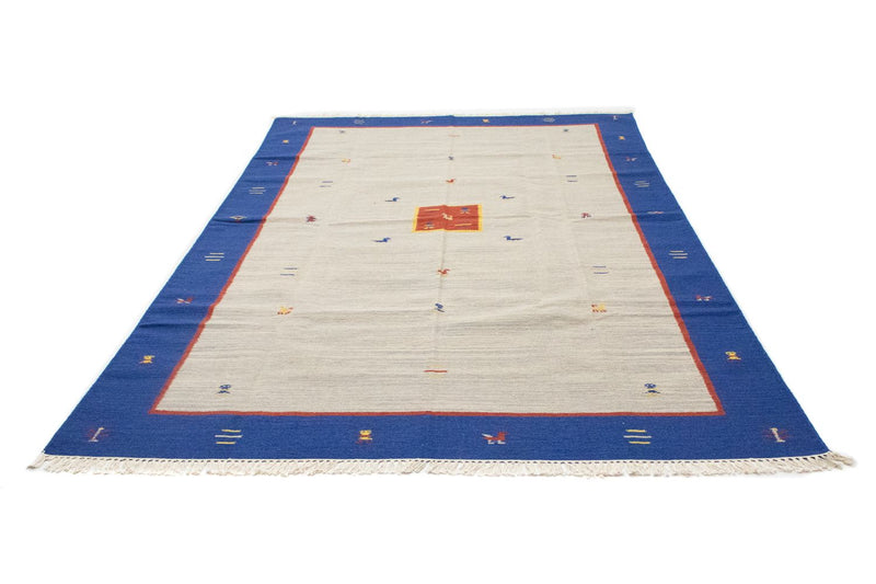 Dywan Kelim - modny - 300 x 200 cm - beżowy