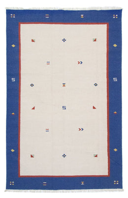 Dywan Kelim - modny - 300 x 200 cm - beżowy