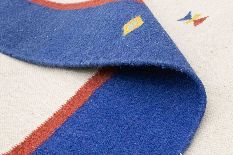 Dywan Kelim - modny - 300 x 200 cm - beżowy