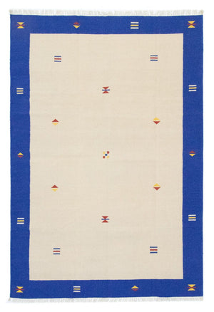 Dywan Kelim - modny - 300 x 200 cm - beżowy