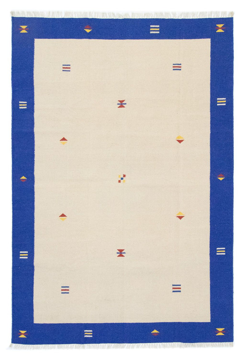 Dywan Kelim - modny - 300 x 200 cm - beżowy