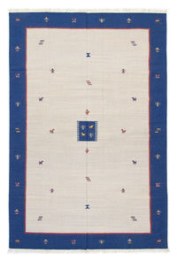 Dywan Kelim - modny - 300 x 200 cm - beżowy