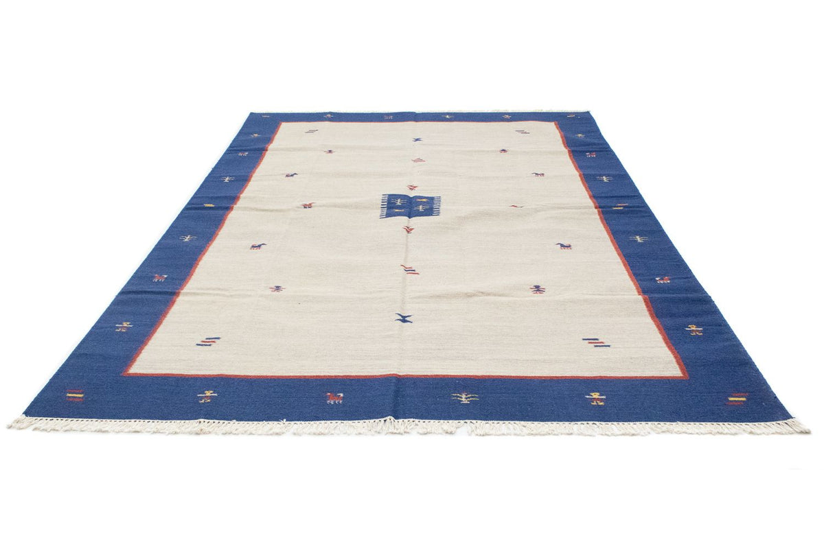 Dywan Kelim - modny - 300 x 200 cm - beżowy