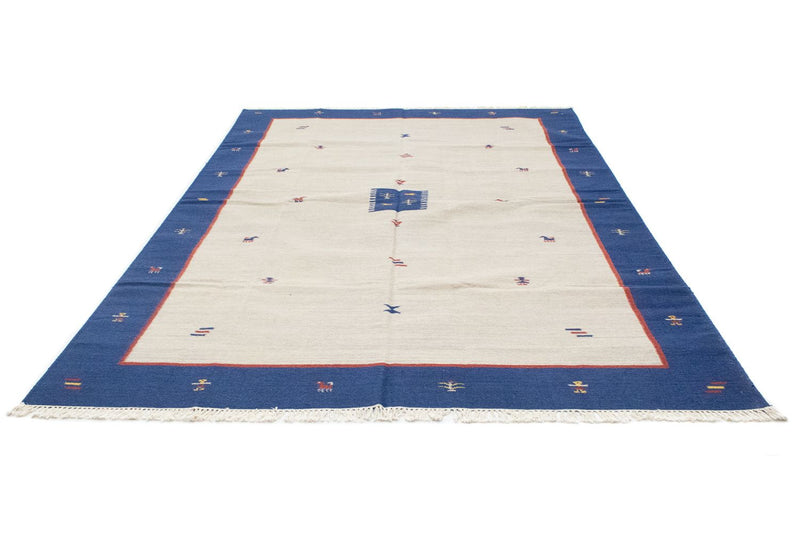 Dywan Kelim - modny - 300 x 200 cm - beżowy