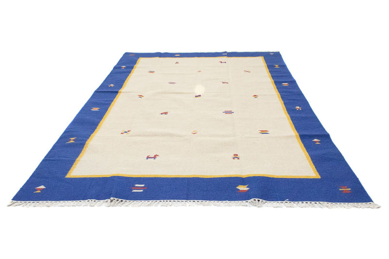 Dywan Kelim - modny - 300 x 200 cm - beżowy