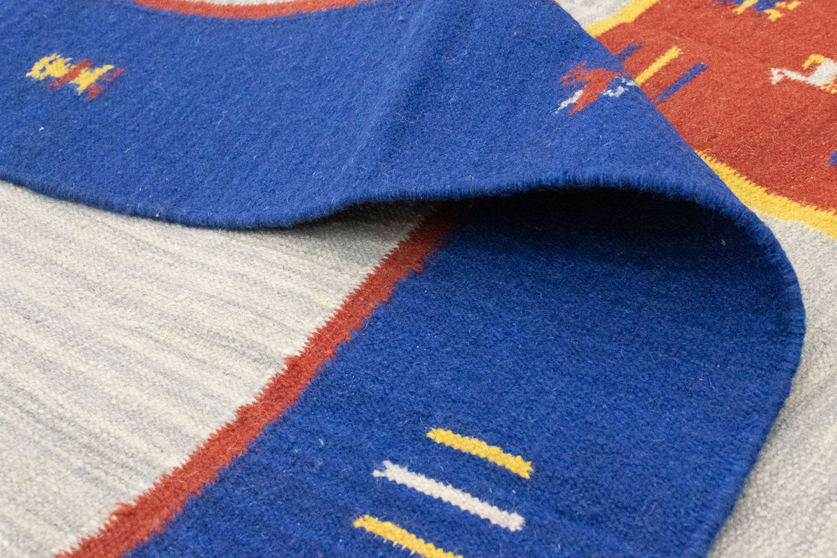 Dywan Kelim - modny - 300 x 200 cm - beżowy