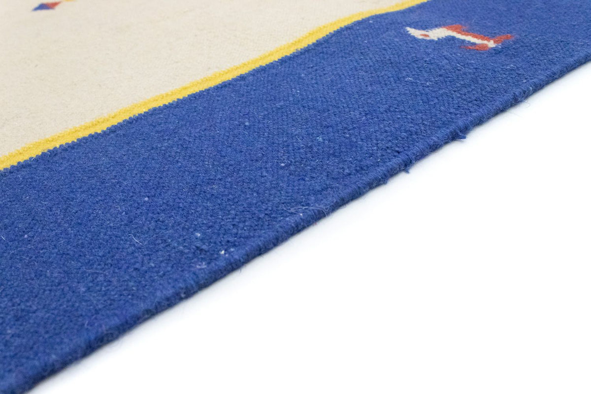 Dywan Kelim - modny - 300 x 200 cm - beżowy