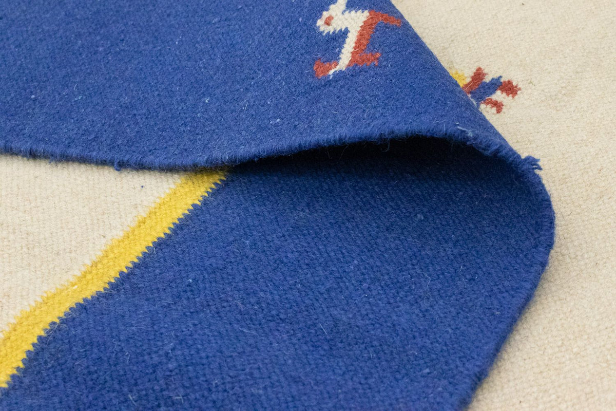 Dywan Kelim - modny - 300 x 200 cm - beżowy