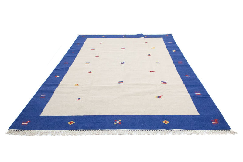 Dywan Kelim - modny - 300 x 200 cm - beżowy