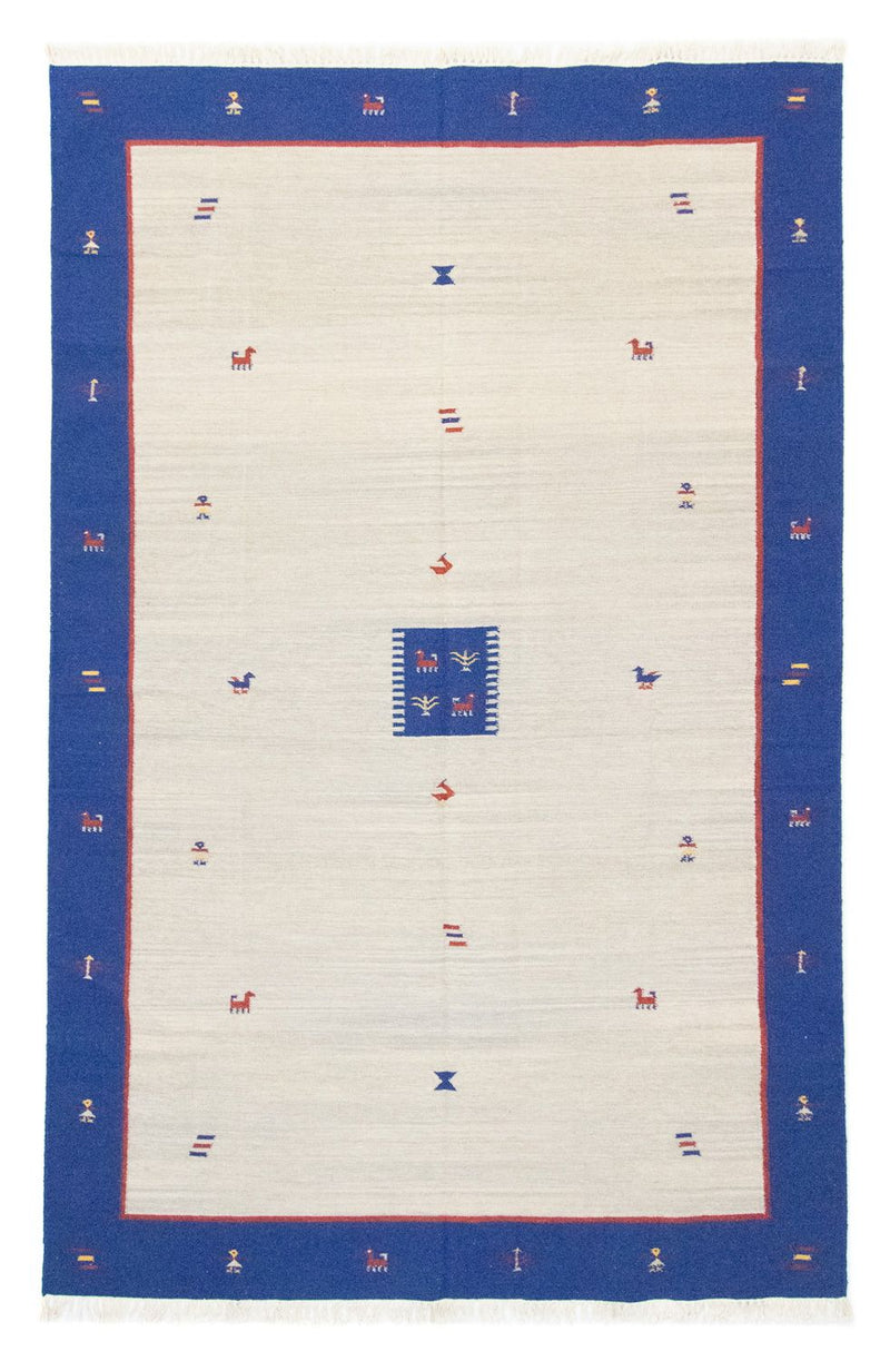 Dywan Kelim - modny - 300 x 200 cm - beżowy