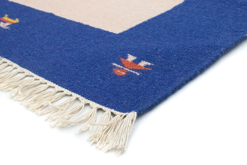 Dywan Kelim - modny - 300 x 200 cm - beżowy